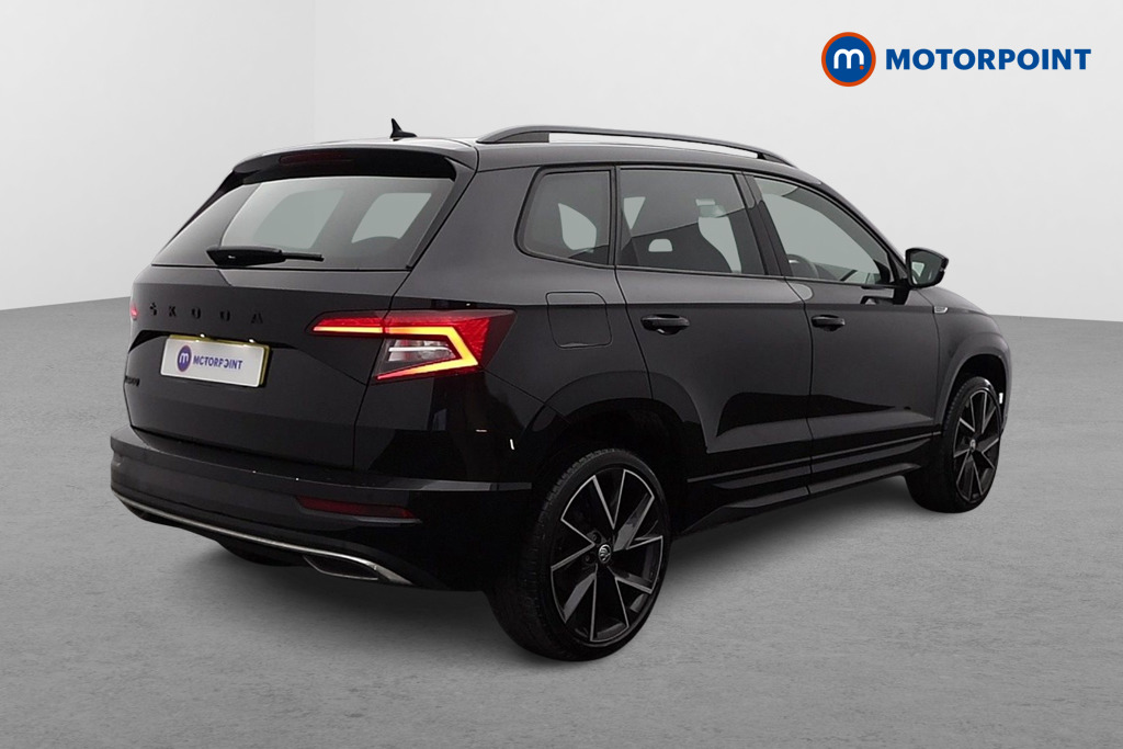 Skoda Karoq Sport Line Automatic Petrol SUV - Stock Number (1606043) - Drivers side rear corner