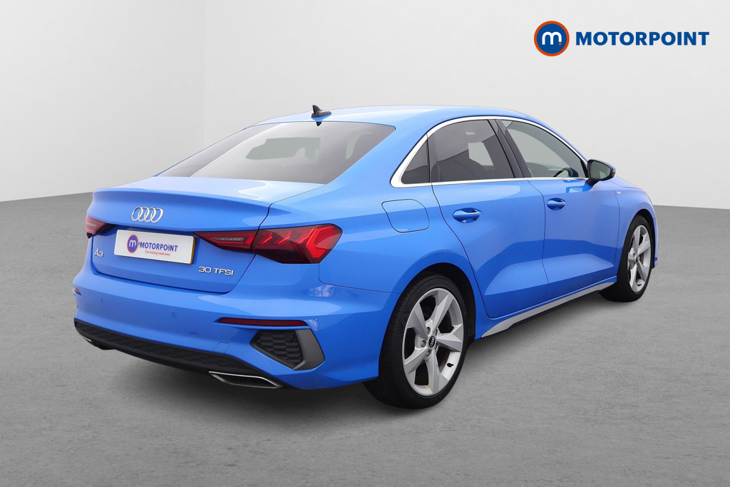 Audi A3 S Line Manual Petrol Saloon - Stock Number (1608100) - Drivers side rear corner