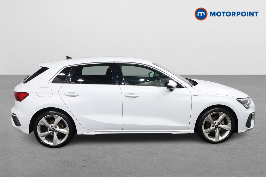 Audi A3 S Line Manual Petrol Hatchback - Stock Number (1608839) - Drivers side