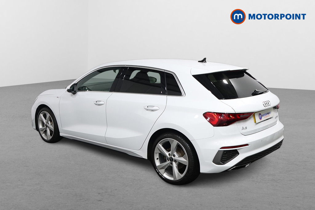 Audi A3 S Line Manual Petrol Hatchback - Stock Number (1608839) - Passenger side rear corner