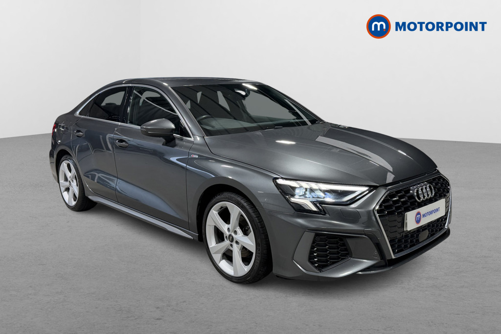 Audi A3 S Line Automatic Petrol Saloon - Stock Number (1604773) - Drivers side front corner