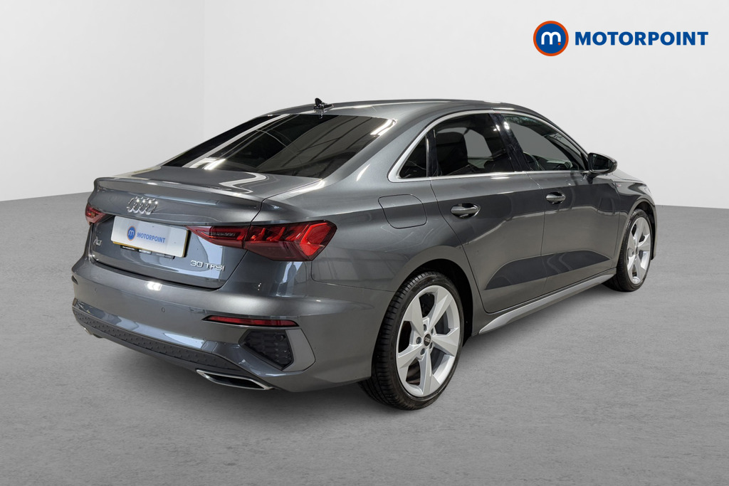 Audi A3 S Line Automatic Petrol Saloon - Stock Number (1604773) - Drivers side rear corner