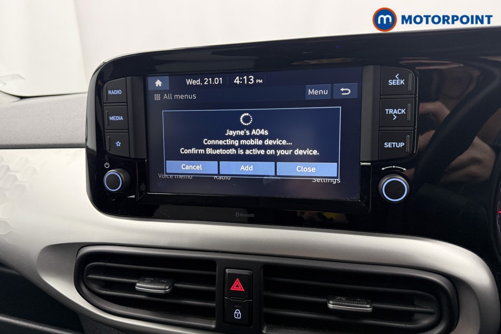 Hyundai I10 Premium Automatic Petrol Hatchback - Stock Number (1604777) - 8th supplementary image