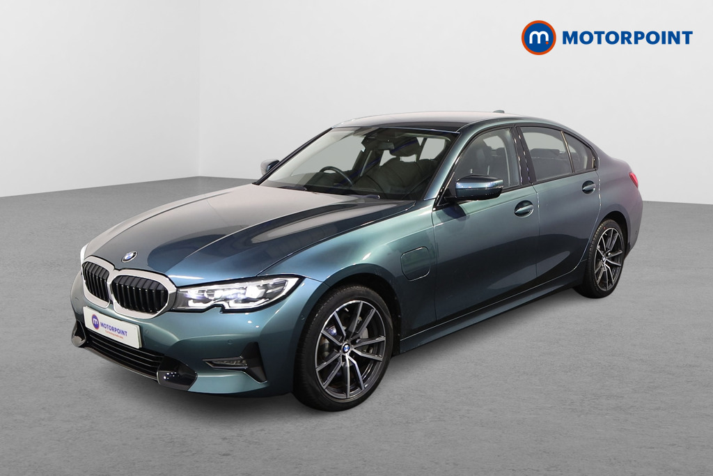 BMW 3 Series Sport Pro Automatic Petrol Plug-In Hybrid Saloon - Stock Number (1606455) - Passenger side front corner