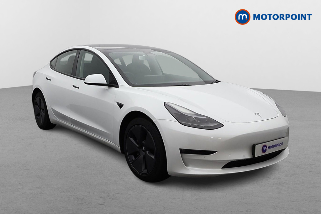 Tesla Model 3 Long Range Automatic Electric Saloon - Stock Number (1608538) - Drivers side front corner