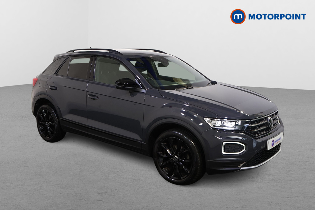 Volkswagen T-Roc Black Edition Automatic Petrol SUV - Stock Number (1608931) - Drivers side front corner