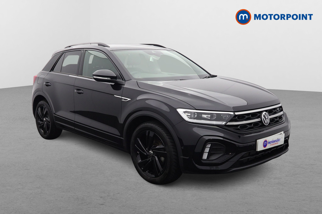 Volkswagen T-Roc Black Edition Automatic Petrol SUV - Stock Number (1609453) - Drivers side front corner