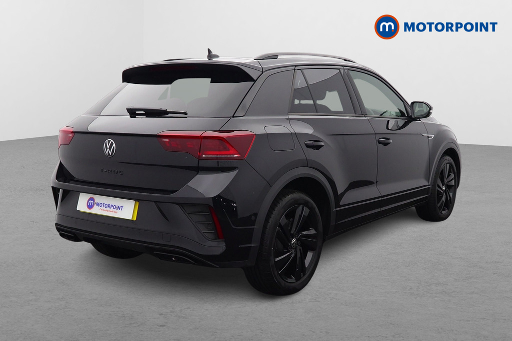 Volkswagen T-Roc Black Edition Automatic Petrol SUV - Stock Number (1609453) - Drivers side rear corner