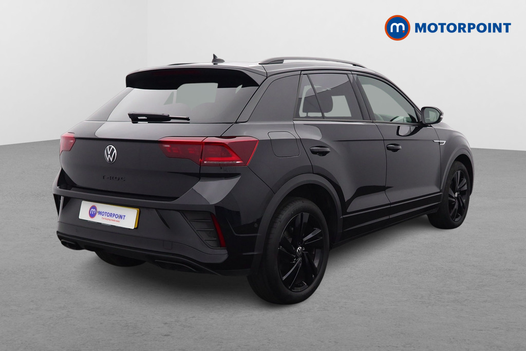 Volkswagen T-Roc Black Edition Automatic Petrol SUV - Stock Number (1609454) - Drivers side rear corner