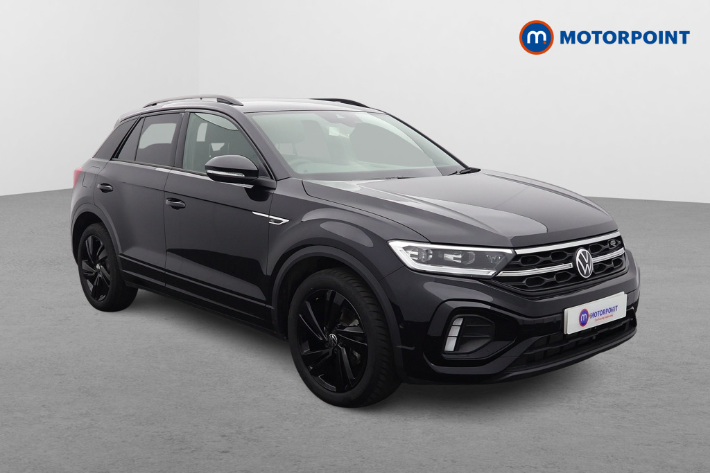 Volkswagen T-Roc Black Edition Automatic Petrol SUV - Stock Number (1609457) - Drivers side front corner