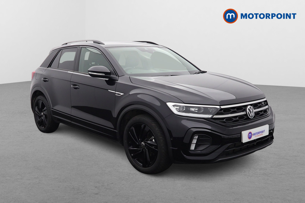 Volkswagen T-Roc Black Edition Automatic Petrol SUV - Stock Number (1609462) - Drivers side front corner