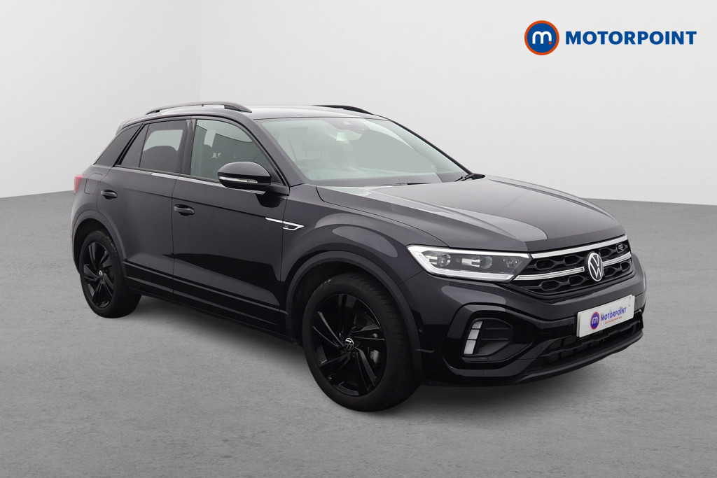 Volkswagen T-Roc Black Edition Automatic Petrol SUV - Stock Number (1609464) - Drivers side front corner