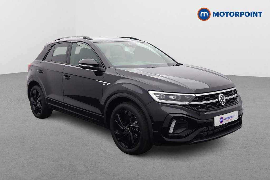 Volkswagen T-Roc Black Edition Automatic Petrol SUV - Stock Number (1609466) - Drivers side front corner