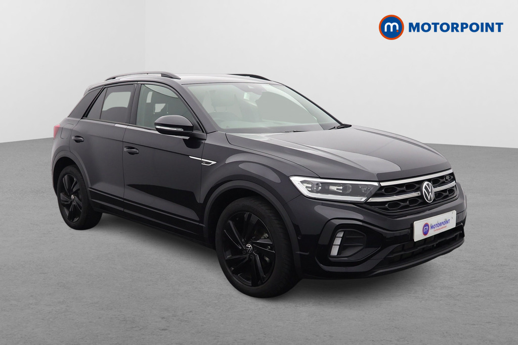 Volkswagen T-Roc Black Edition Automatic Petrol SUV - Stock Number (1609467) - Drivers side front corner