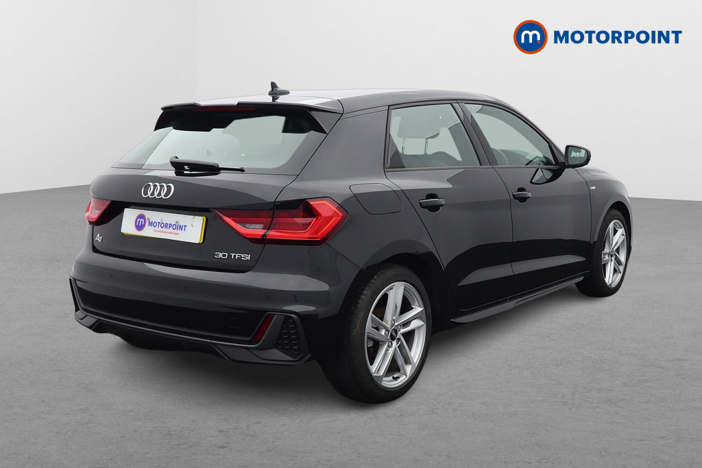 Audi A1 S Line Manual Petrol Hatchback - Stock Number (1609476) - Drivers side rear corner