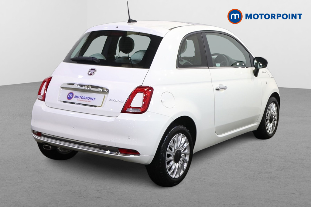 Fiat 500 Dolcevita Manual Petrol Hatchback - Stock Number (1609620) - Drivers side rear corner