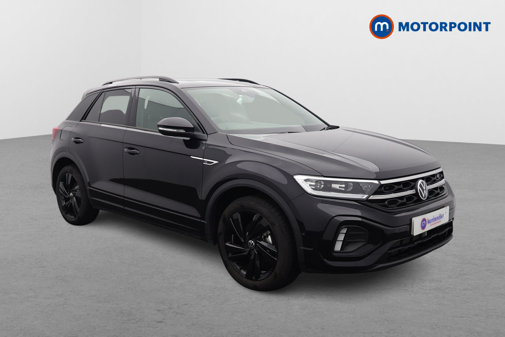 Volkswagen T-Roc Black Edition Automatic Petrol SUV - Stock Number (1609773) - Drivers side front corner
