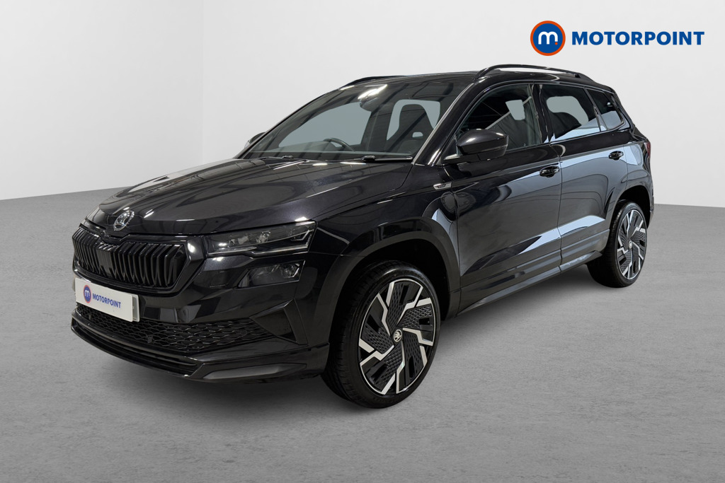 Skoda Karoq Sportline Automatic Petrol SUV - Stock Number (1604975) - Passenger side front corner