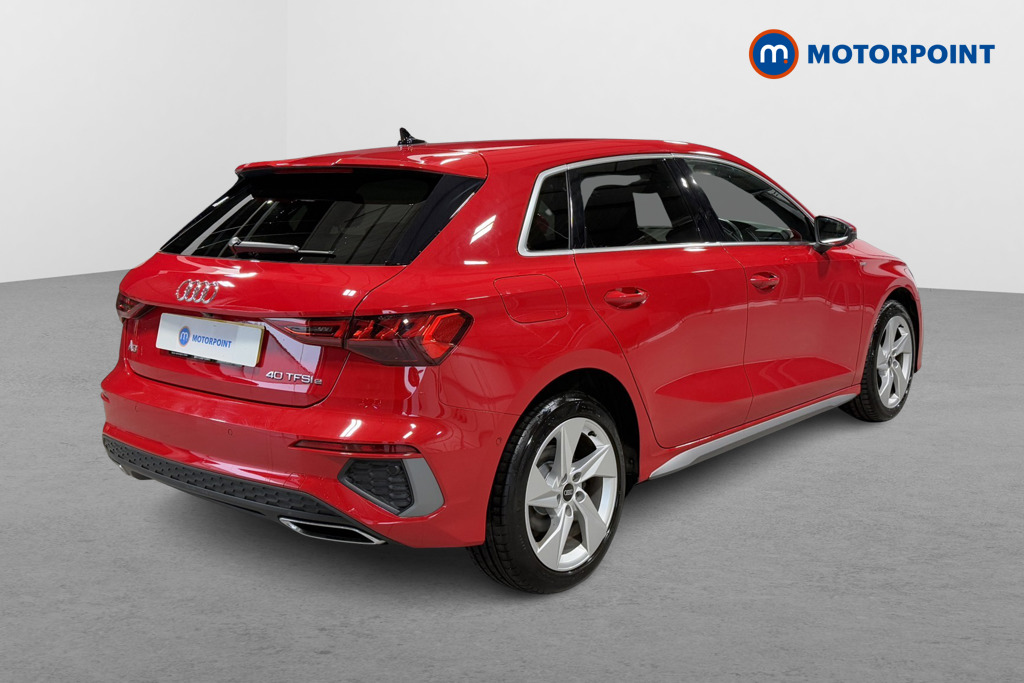 Audi A3 S Line Automatic Petrol Plug-In Hybrid Hatchback - Stock Number (1605516) - Drivers side rear corner