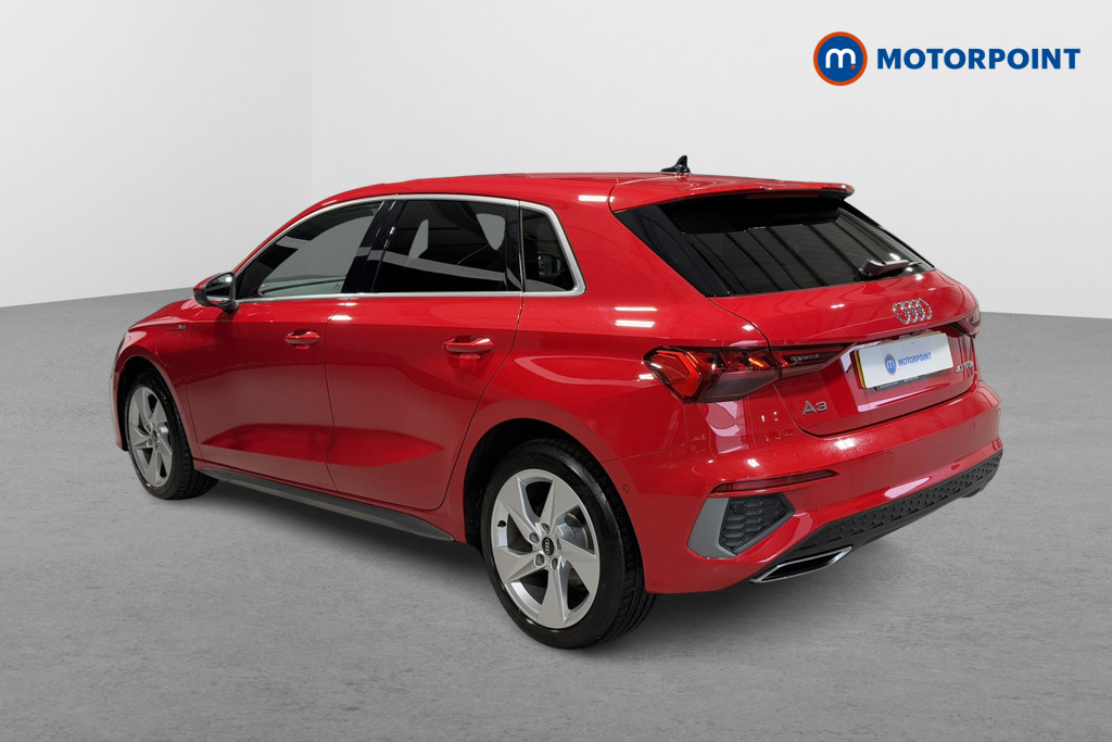 Audi A3 S Line Automatic Petrol Plug-In Hybrid Hatchback - Stock Number (1605516) - Passenger side rear corner