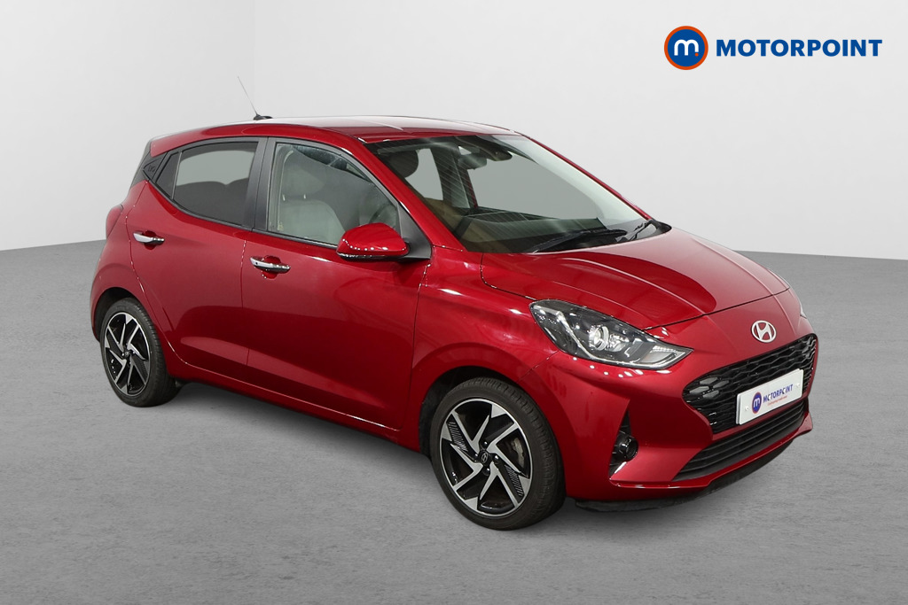 Hyundai I10 Premium Automatic Petrol Hatchback - Stock Number (1607562) - Drivers side front corner