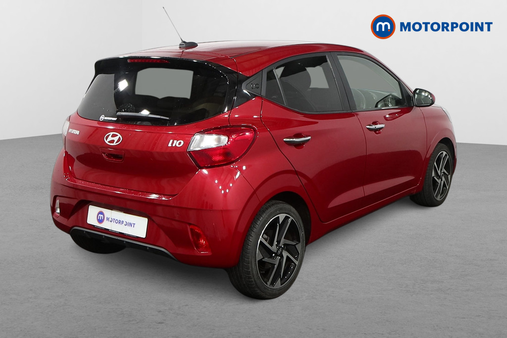 Hyundai I10 Premium Automatic Petrol Hatchback - Stock Number (1607562) - Drivers side rear corner