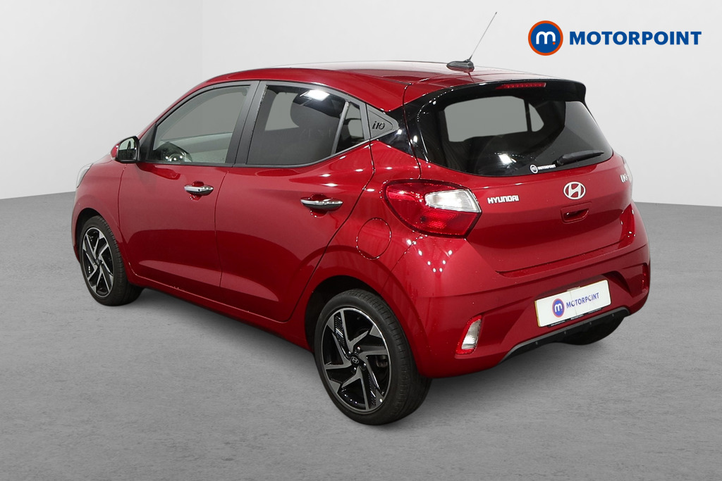 Hyundai I10 Premium Automatic Petrol Hatchback - Stock Number (1607562) - Passenger side rear corner