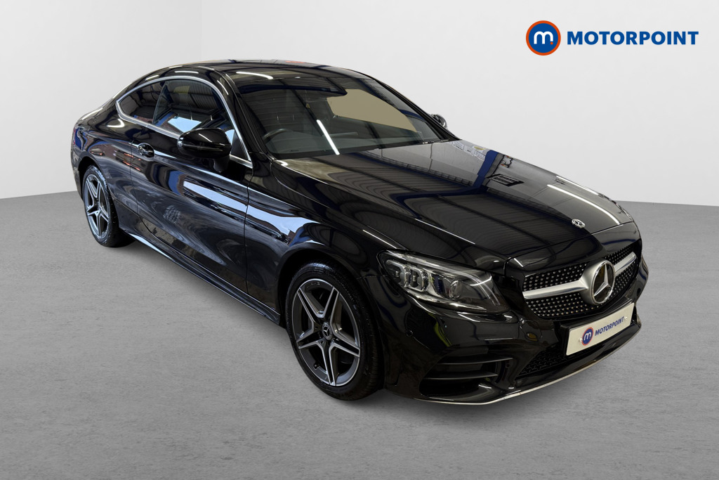 Mercedes-Benz C Class Amg Line Edition Automatic Diesel Coupe - Stock Number (1609099) - Drivers side front corner
