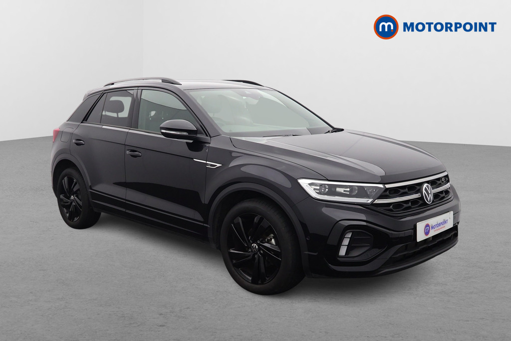 Volkswagen T-Roc Black Edition Automatic Petrol SUV - Stock Number (1609449) - Drivers side front corner