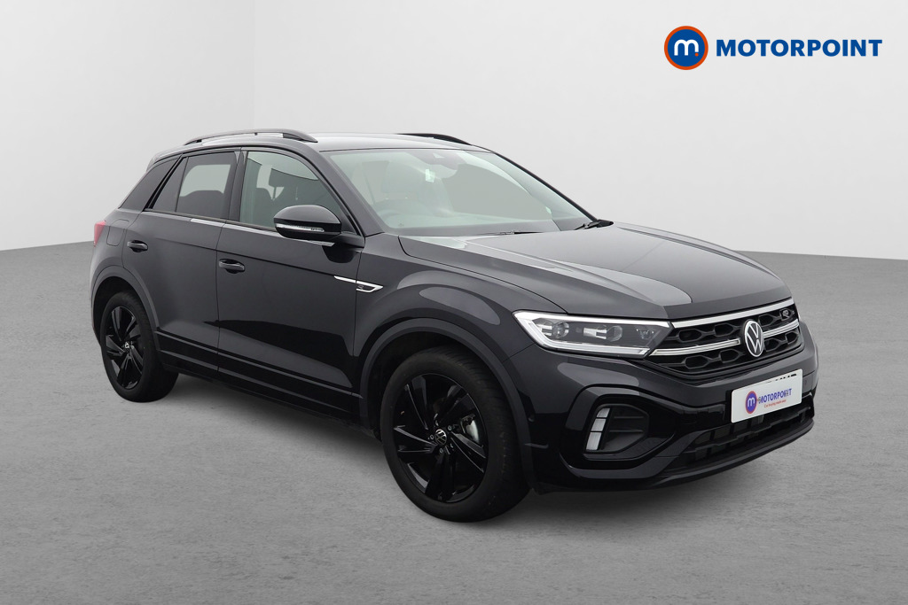 Volkswagen T-Roc Black Edition Automatic Petrol SUV - Stock Number (1609459) - Drivers side front corner