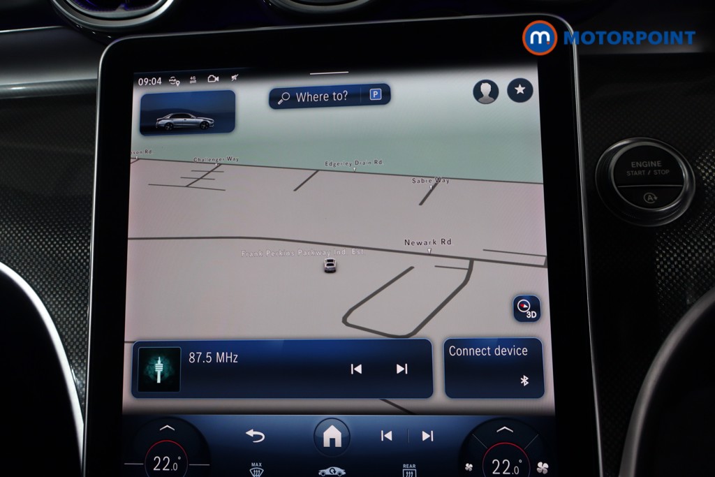 Mercedes-Benz C Class Amg Line Automatic Diesel Saloon - Stock Number (1609568) - 2nd supplementary image