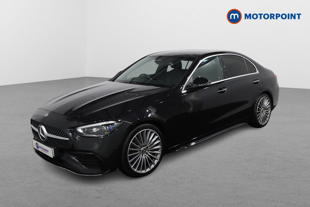 Mercedes-Benz C Class Amg Line Automatic Diesel Saloon - Stock Number (1609568) - Passenger side front corner