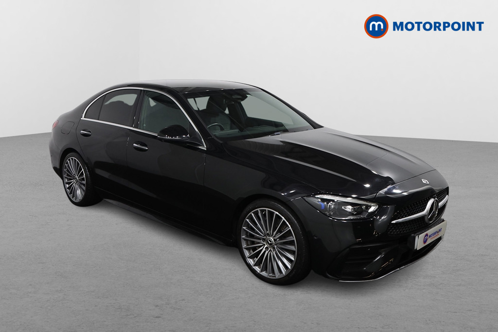 Mercedes-Benz C Class Amg Line Automatic Diesel Saloon - Stock Number (1609568) - Drivers side front corner