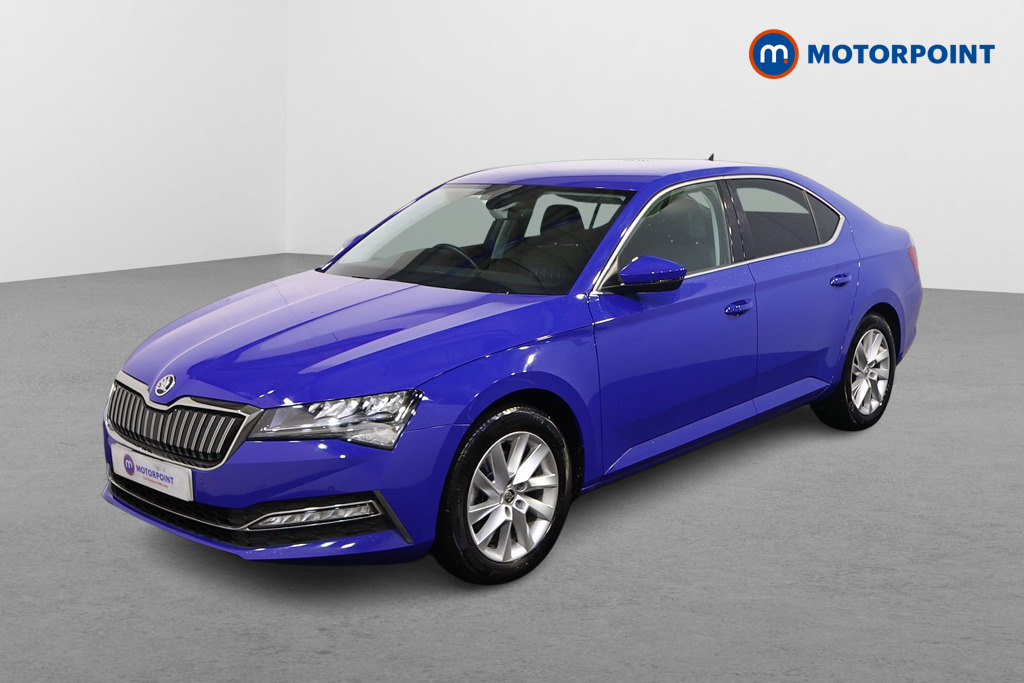 Skoda Superb Se Technology Automatic Petrol Plug-In Hybrid Hatchback - Stock Number (1609641) - Passenger side front corner