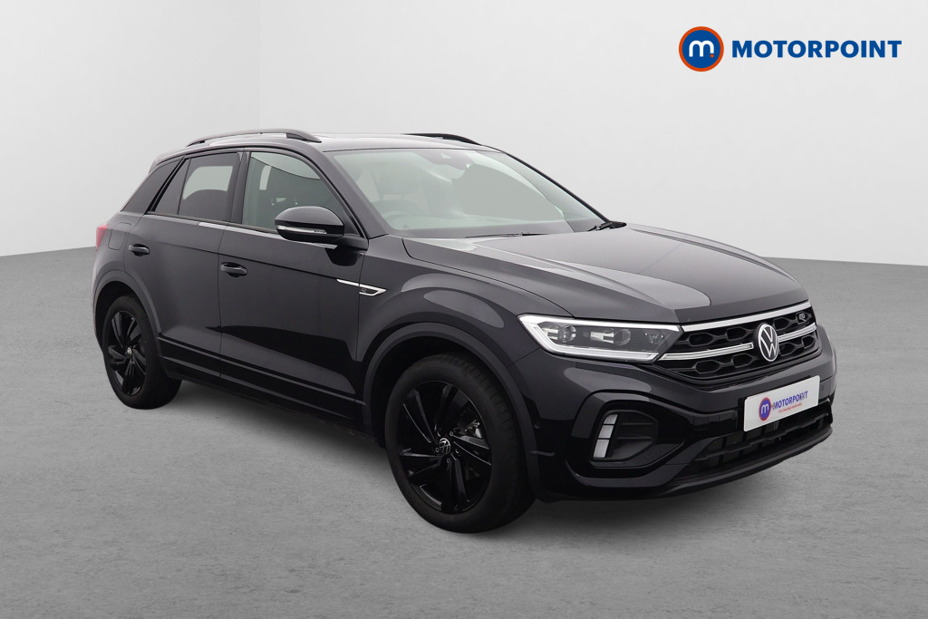 Volkswagen T-Roc Black Edition Automatic Petrol SUV - Stock Number (1609769) - Drivers side front corner