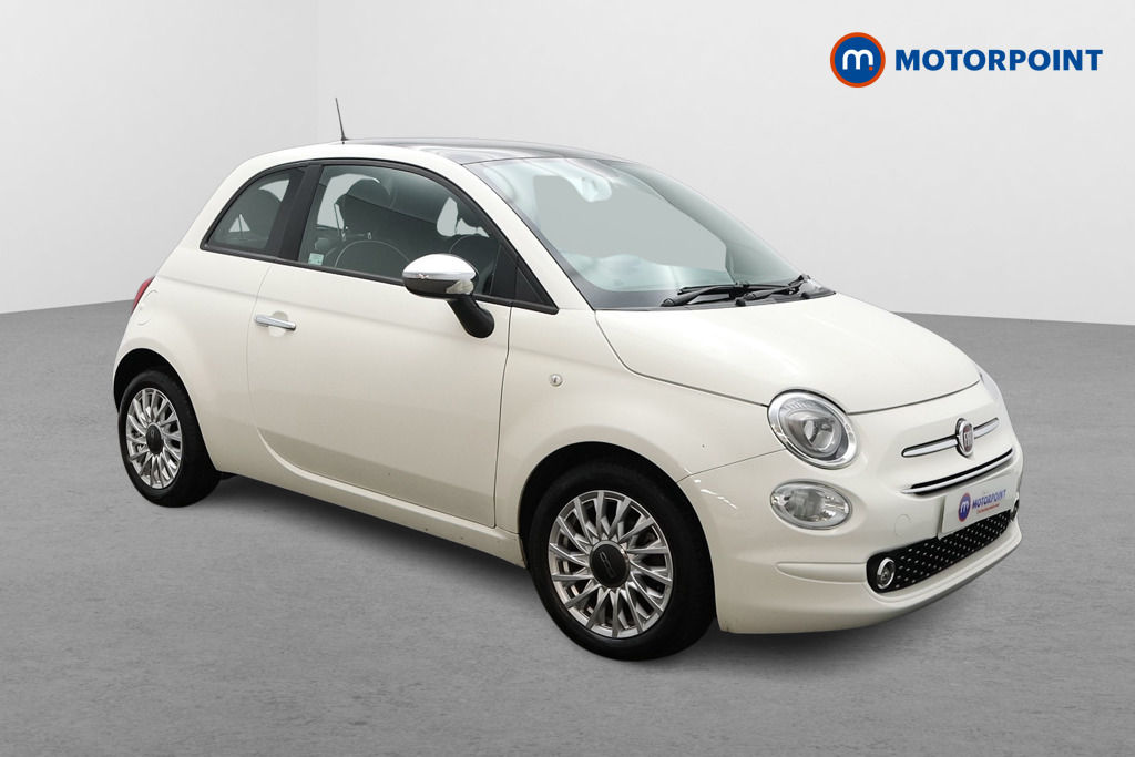 Fiat 500 Lounge Manual Petrol Hatchback - Stock Number (1610133) - Drivers side front corner