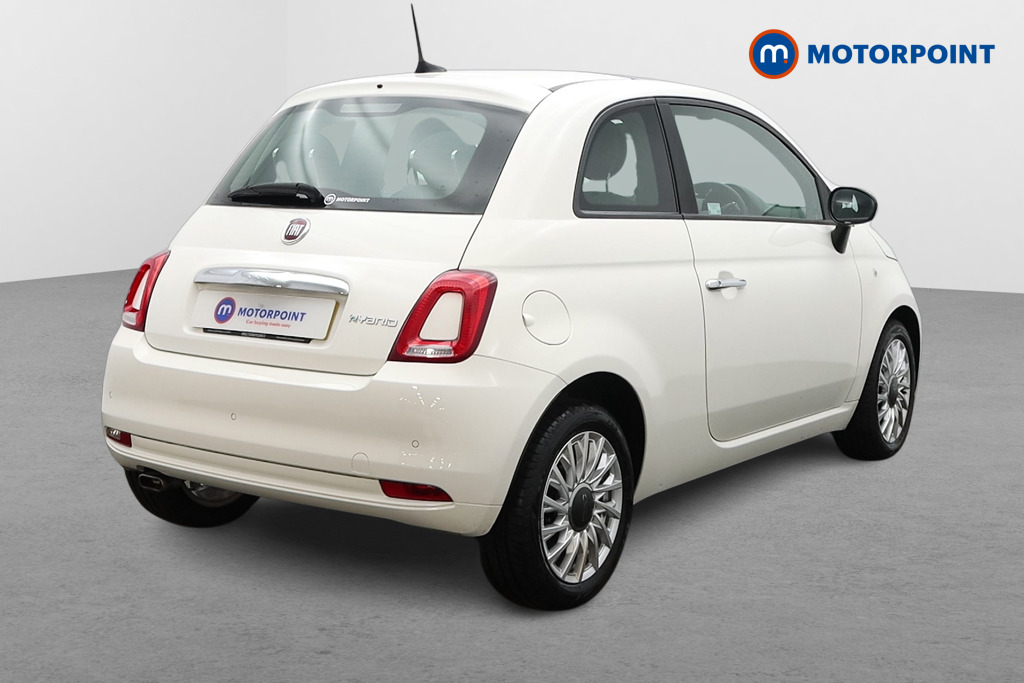 Fiat 500 Lounge Manual Petrol Hatchback - Stock Number (1610133) - Drivers side rear corner
