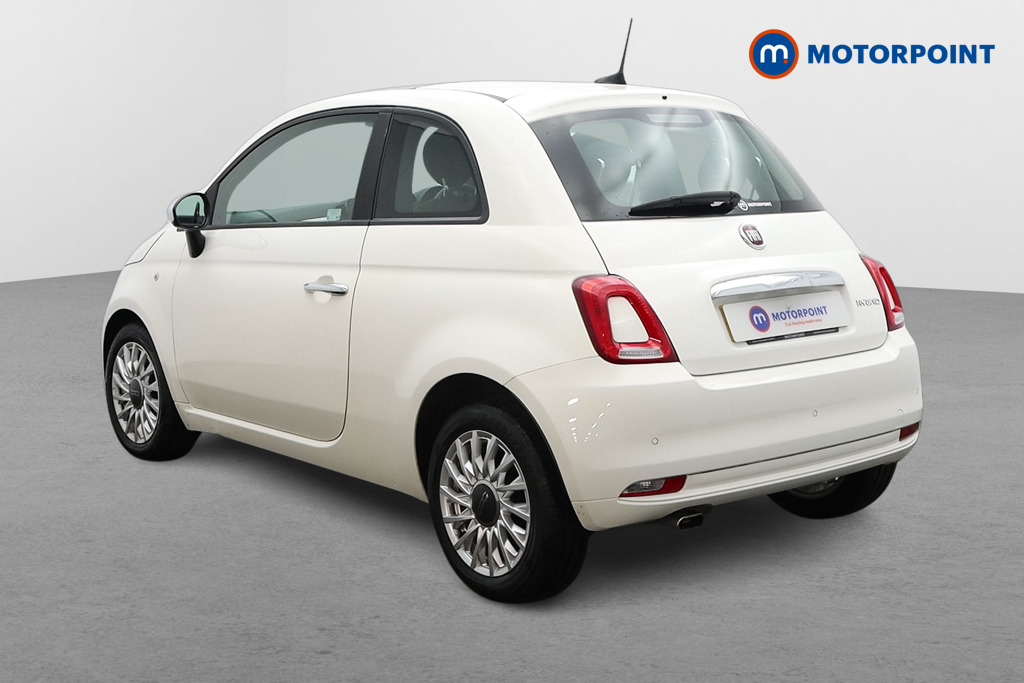 Fiat 500 Lounge Manual Petrol Hatchback - Stock Number (1610133) - Passenger side rear corner