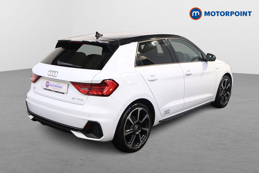 Audi A1 Black Edition Manual Petrol Hatchback - Stock Number (1610638) - Drivers side rear corner