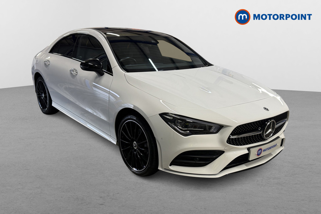 Mercedes-Benz CLA Amg Line Automatic Petrol Plug-In Hybrid Coupe - Stock Number (1611039) - Drivers side front corner