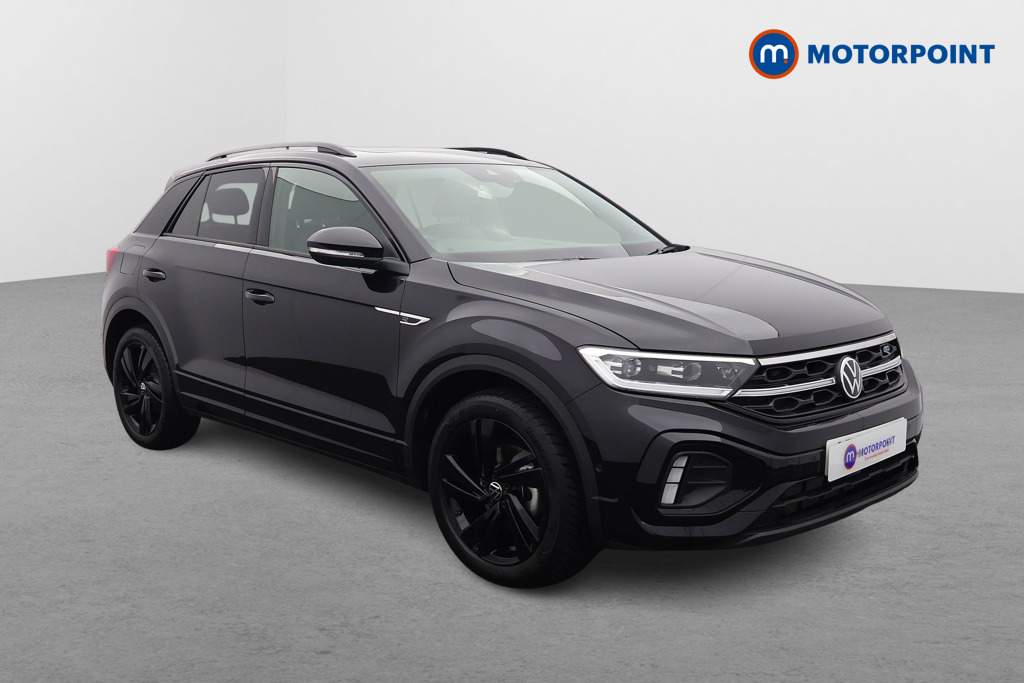 Volkswagen T-Roc Black Edition Automatic Petrol SUV - Stock Number (1611145) - Drivers side front corner