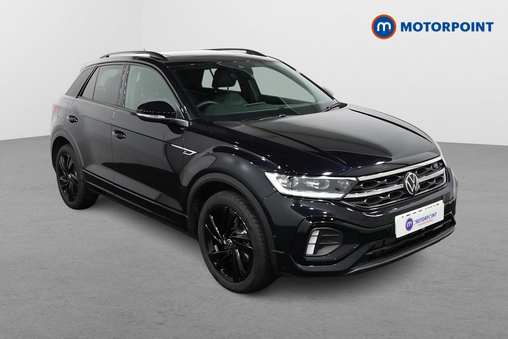 Volkswagen T-Roc Black Edition Automatic Petrol SUV - Stock Number (1611149) - Drivers side front corner