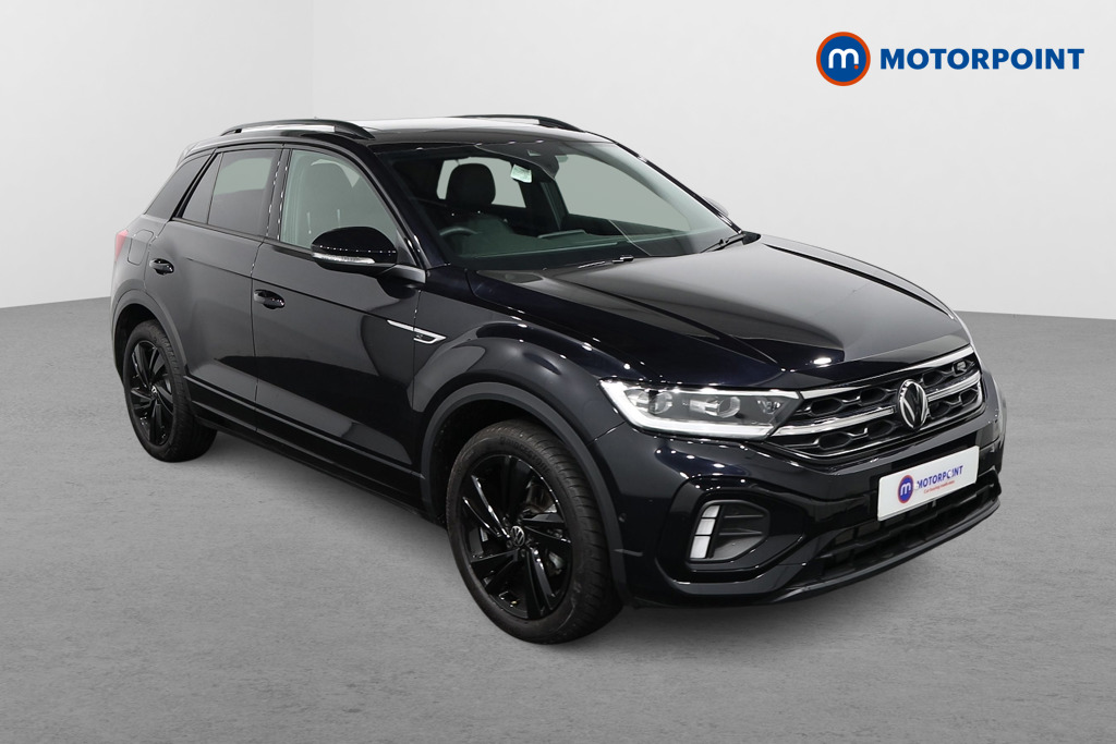 Volkswagen T-Roc Black Edition Automatic Petrol SUV - Stock Number (1611156) - Drivers side front corner