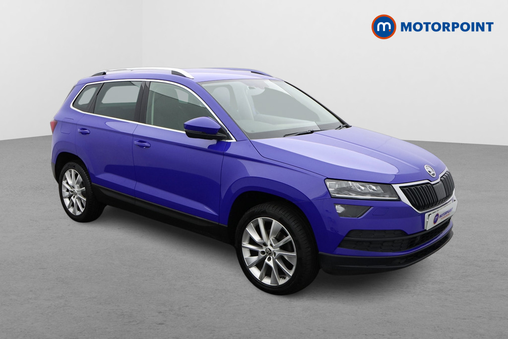 Skoda Karoq Se L Manual Petrol SUV - Stock Number (1608125) - Drivers side front corner