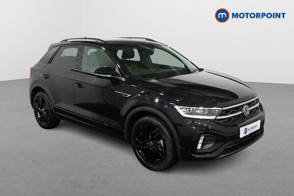 Volkswagen T-Roc Black Edition Automatic Petrol SUV - Stock Number (1609439) - Drivers side front corner