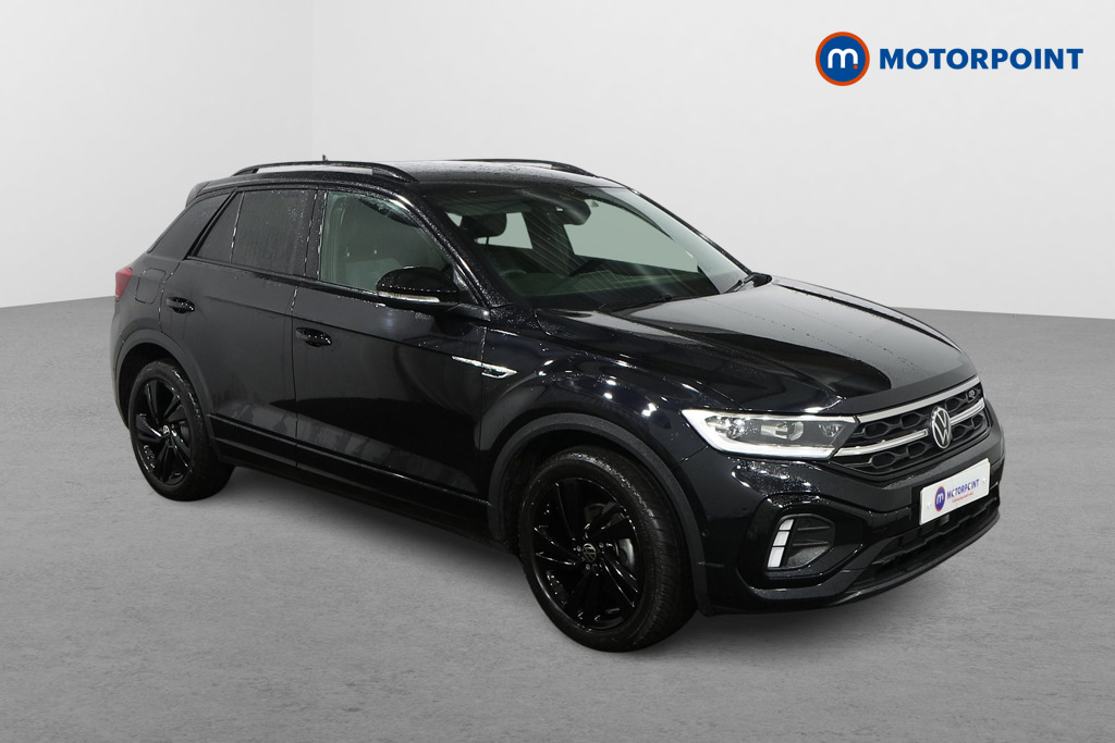Volkswagen T-Roc Black Edition Automatic Petrol SUV - Stock Number (1609444) - Drivers side front corner