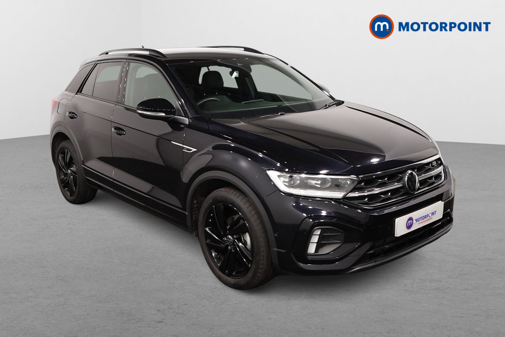 Volkswagen T-Roc Black Edition Automatic Petrol SUV - Stock Number (1609452) - Drivers side front corner