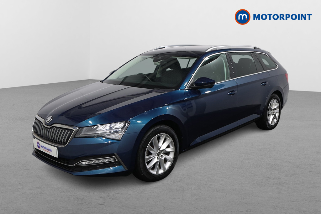 Skoda Superb Se Technology Automatic Petrol Plug-In Hybrid Estate - Stock Number (1609593) - Passenger side front corner