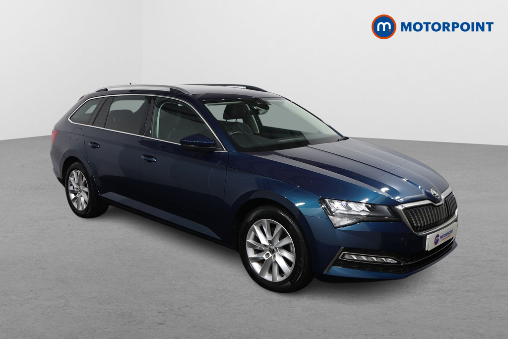 Skoda Superb Se Technology Automatic Petrol Plug-In Hybrid Estate - Stock Number (1609593) - Drivers side front corner