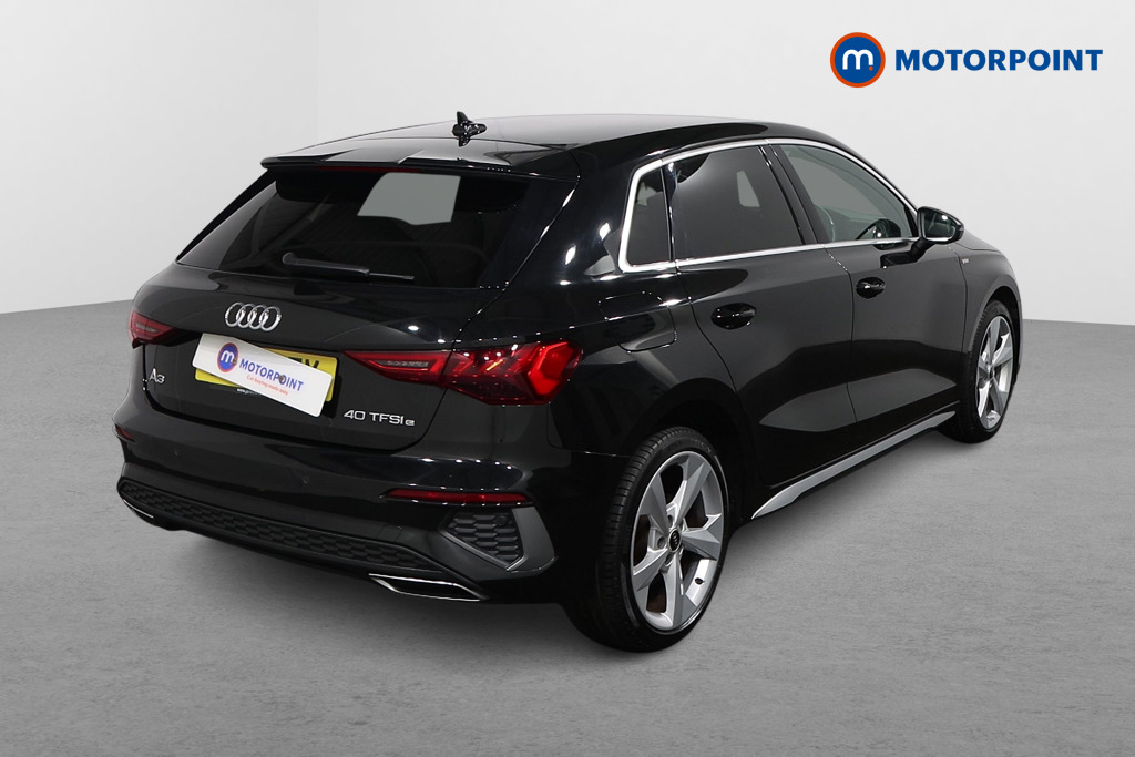 Audi A3 S Line Automatic Petrol Plug-In Hybrid Hatchback - Stock Number (1609985) - Drivers side rear corner